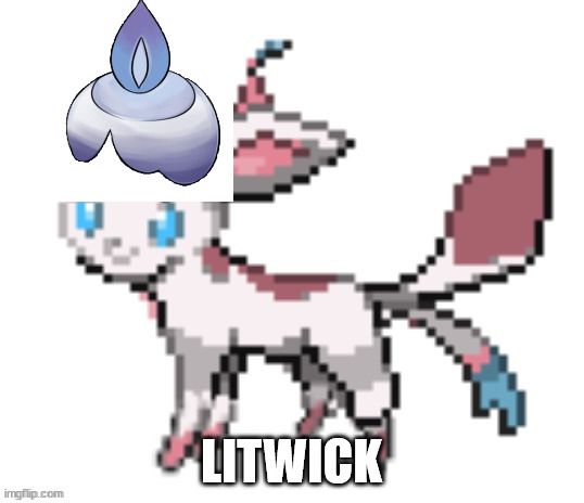 imposter | LITWICK | image tagged in sylceon | made w/ Imgflip meme maker