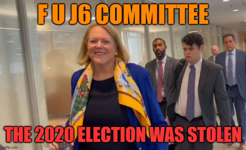 Ginni Thomas will not be bullied by Liz Cheney and Jan. 6 Committee | F U J6 COMMITTEE; THE 2020 ELECTION WAS STOLEN | image tagged in kangaroo,congress | made w/ Imgflip meme maker