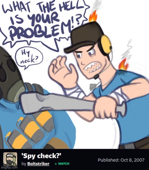 First TF2 fan art | made w/ Imgflip meme maker