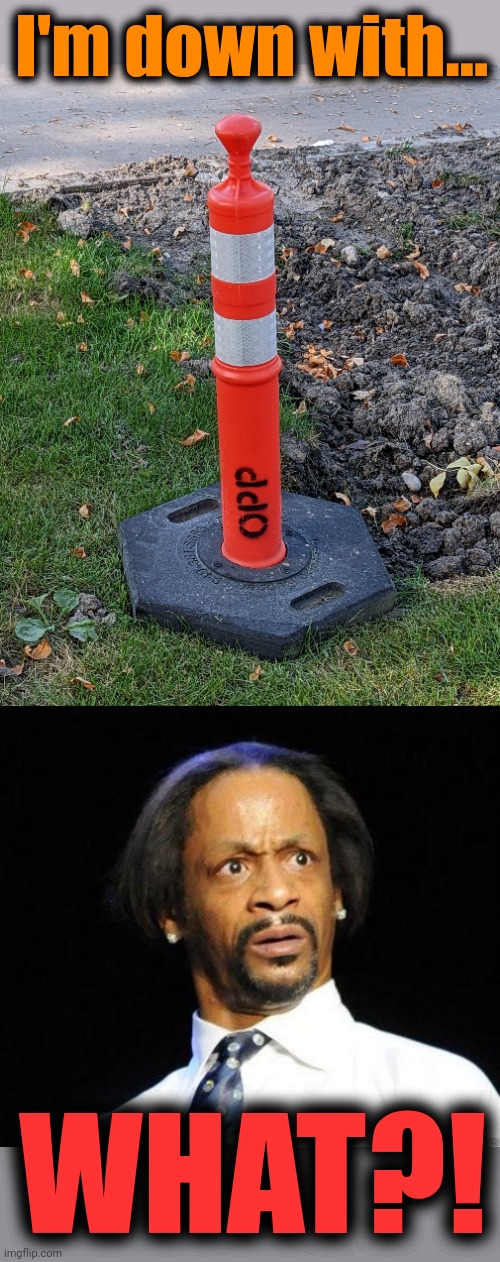 I'm down with OPP | I'm down with... WHAT?! | image tagged in katt williams wtf meme,memes,i'm down with opp | made w/ Imgflip meme maker