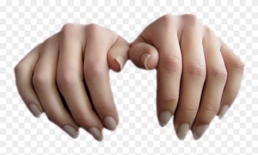 High Quality Two Grabbing Hands Blank Meme Template