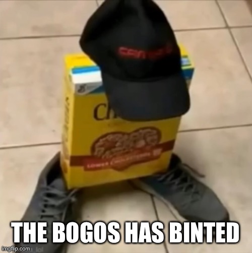 THE BOGOS HAS BINTED | made w/ Imgflip meme maker