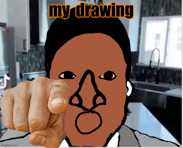 n | my  drawing | image tagged in n | made w/ Imgflip meme maker