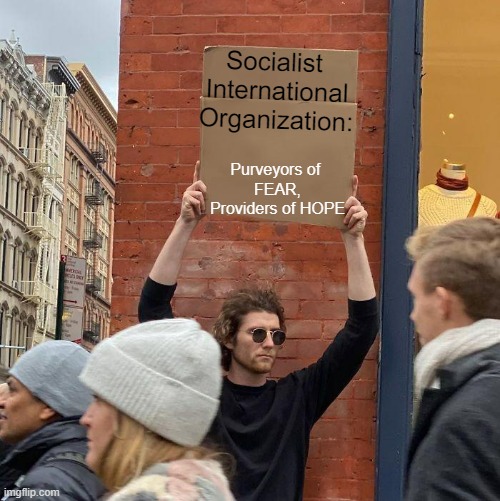 USA DEMOCRATIC PARTY is now an Official Member of Socialist International. (Check their own list of members) | Socialist 
International
Organization:; Purveyors of 
FEAR,
Providers of HOPE | image tagged in social media,communist socialist,social justice warriors,kamala harris,pandemic,obama biden | made w/ Imgflip meme maker