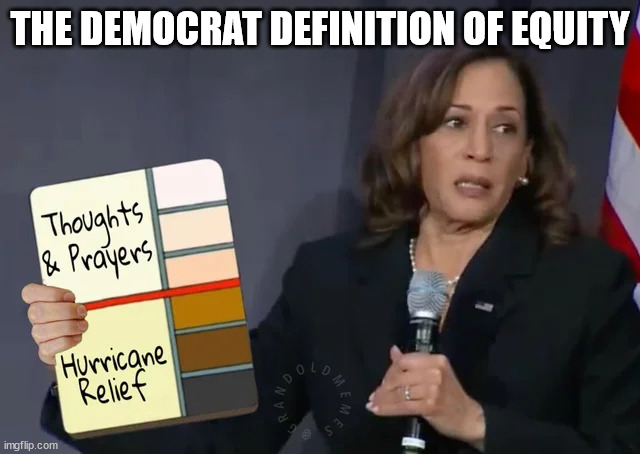 THE DEMOCRAT DEFINITION OF EQUITY | made w/ Imgflip meme maker