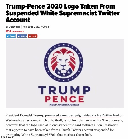 The Trump Lion Logo | image tagged in trump lion logo | made w/ Imgflip meme maker