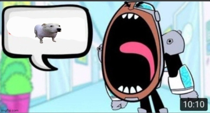 Cyborg Shouting Blank | image tagged in cyborg shouting blank | made w/ Imgflip meme maker