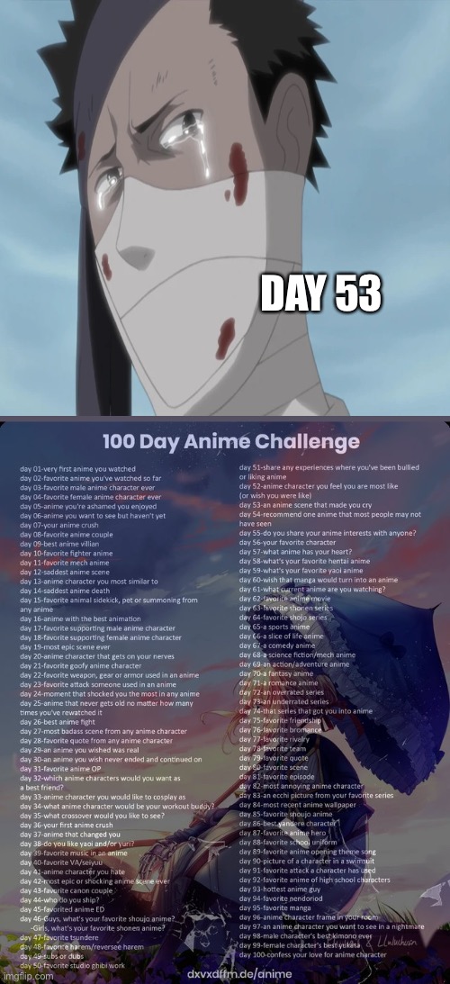 Land of Waves ( missed yesterday | DAY 53 | image tagged in 100 day anime challenge,naruto | made w/ Imgflip meme maker