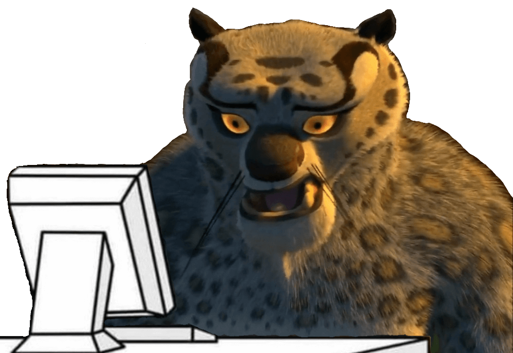 High Quality Tai Lung uncomfortable Blank Meme Template