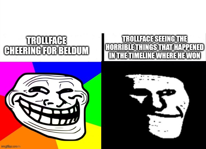 What happened to the troll faces?