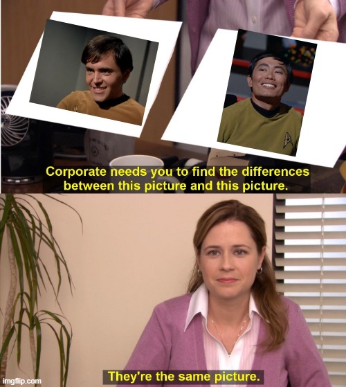 2 Creepy Smiles | image tagged in memes,they're the same picture | made w/ Imgflip meme maker