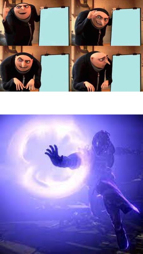 High Quality Gru's plan goes extremely bad Blank Meme Template