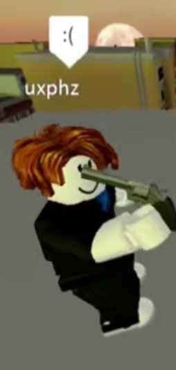 bacon with gun.png - Roblox