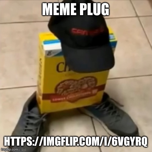 Meme plug moment | MEME PLUG; HTTPS://IMGFLIP.COM/I/6VGYRQ | made w/ Imgflip meme maker