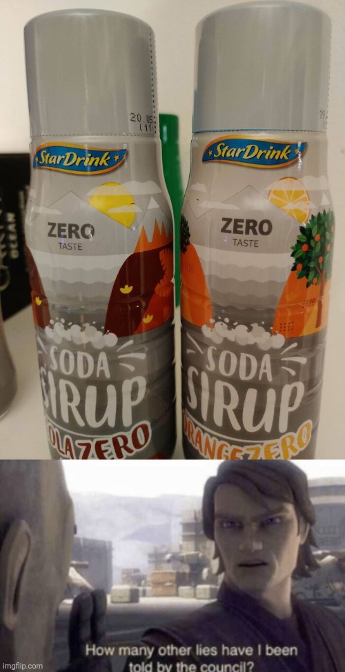 "ZERO TASTE" | image tagged in how many other lies have i been told by the council,you had one job,memes,soda,syrup,fail | made w/ Imgflip meme maker