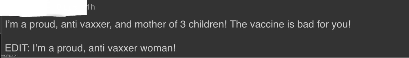 Dark humor :D Upvote if you want more anti vaxxer jokes. Have a great day friends! | image tagged in anti vaxxer jokes | made w/ Imgflip meme maker