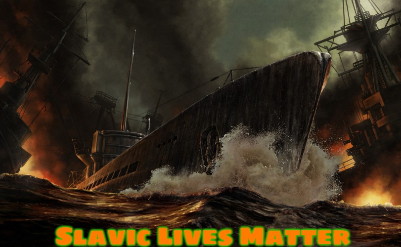 Silent Hunter 5 | Slavic Lives Matter | image tagged in silent hunter 5,slavic,blm,slm,freddie fingaz | made w/ Imgflip meme maker