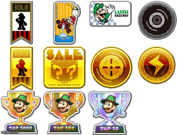 Random Mario Kart Tour Badges | image tagged in random mario kart tour badges | made w/ Imgflip meme maker