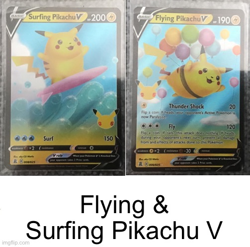 Flying & Surfing Pikachu V | Flying & Surfing Pikachu V | image tagged in memes | made w/ Imgflip meme maker
