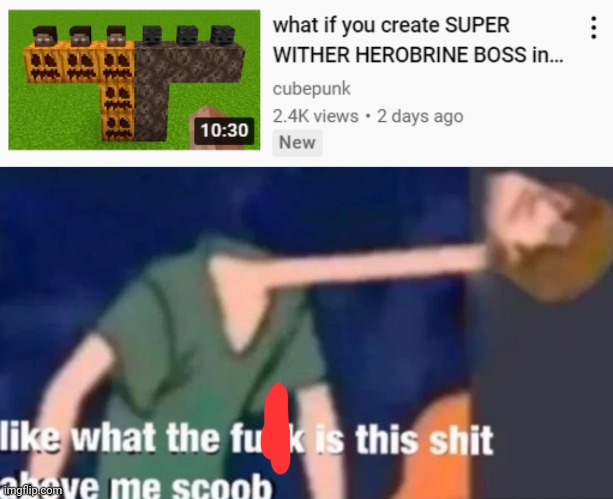 clickbait be like | image tagged in like what the f ck is this sh t above me scoob | made w/ Imgflip meme maker