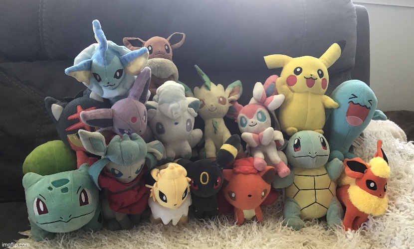 My Plush Collection: | made w/ Imgflip meme maker