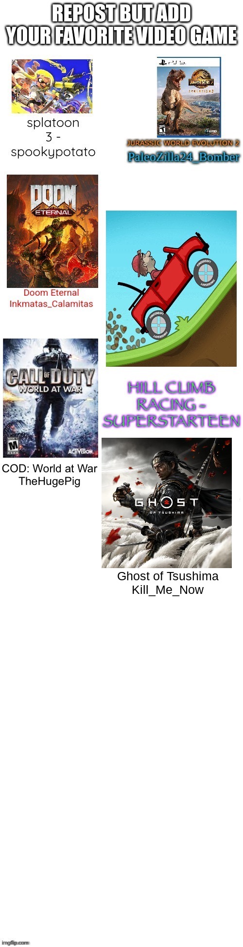 Ghost of Tsushima
Kill_Me_Now | made w/ Imgflip meme maker