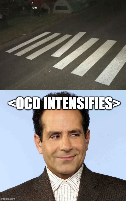 Line Up | <OCD INTENSIFIES> | image tagged in monk the ocd detective | made w/ Imgflip meme maker