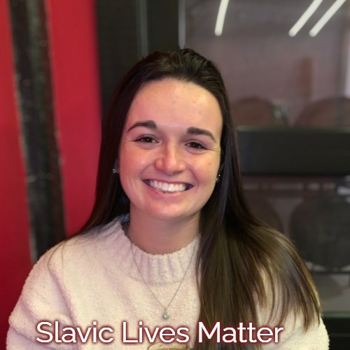 Chloe Pelletier | Slavic Lives Matter | image tagged in chloe pelletier,slavic | made w/ Imgflip meme maker