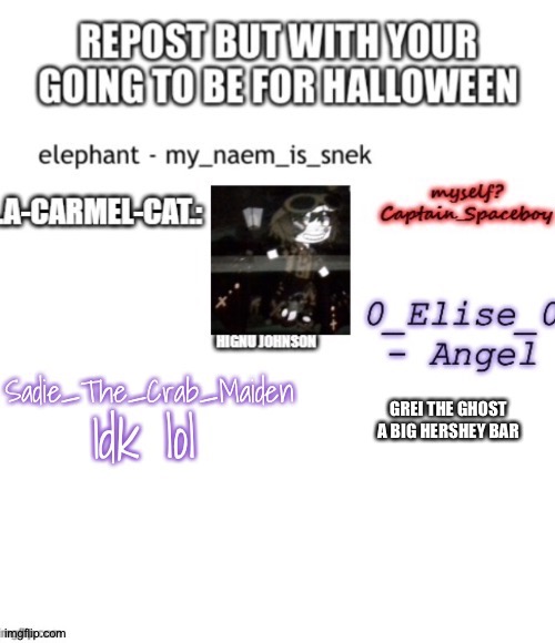 GREI THE GHOST
A BIG HERSHEY BAR | made w/ Imgflip meme maker