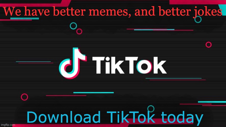 High Quality TikTokAd Blank Meme Template