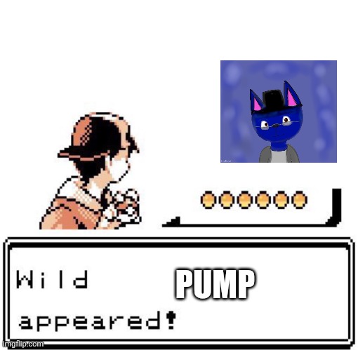 Blank Wild Pokemon Appears | PUMP | image tagged in blank wild pokemon appears | made w/ Imgflip meme maker