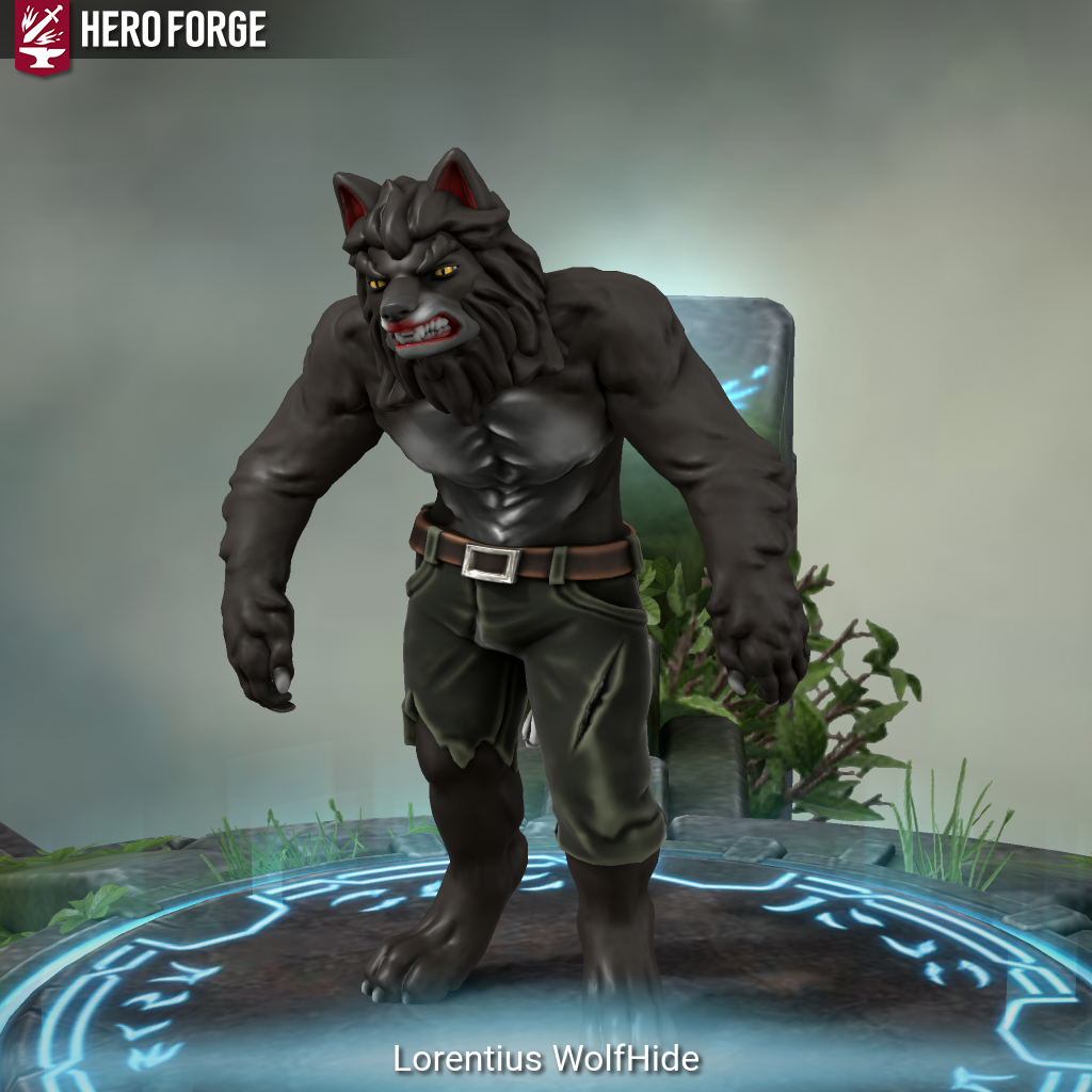 Lorentius Wolf-Hide Blank Meme Template