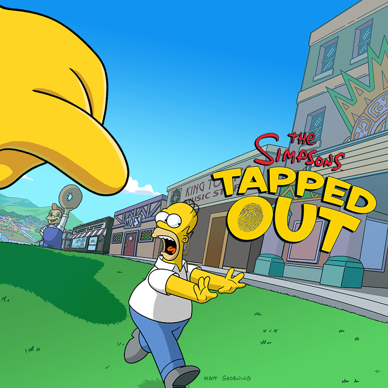 The Simpsons: Tapped Out Blank Meme Template