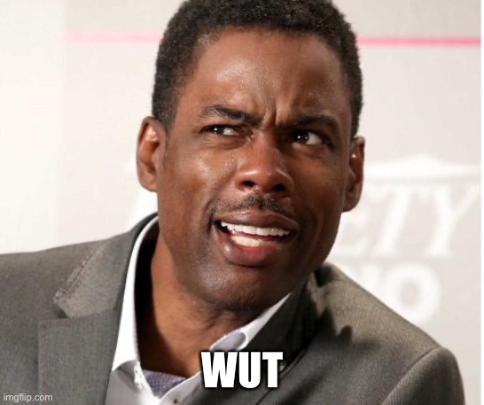 chris rock wut | WUT | image tagged in chris rock wut | made w/ Imgflip meme maker