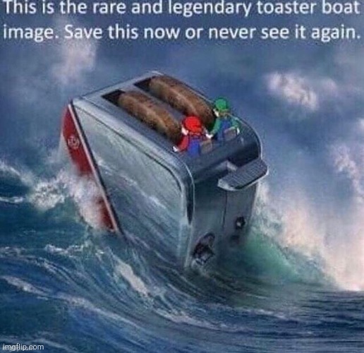 Toaster boat | image tagged in toaster boat | made w/ Imgflip meme maker