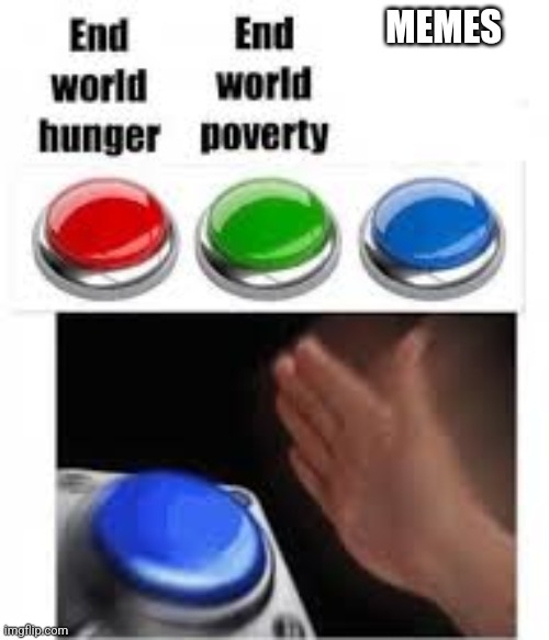 End world hunger End world poverty | MEMES | image tagged in end world hunger end world poverty | made w/ Imgflip meme maker