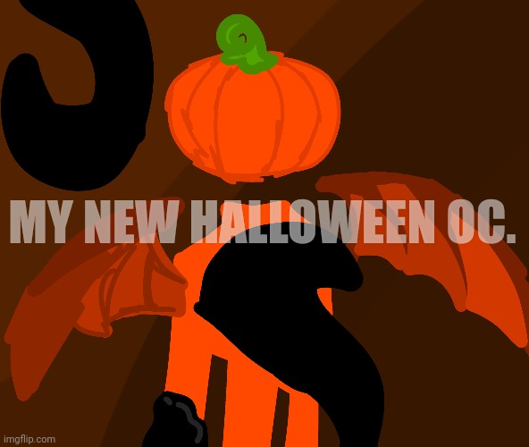 MY NEW HALLOWEEN OC. | made w/ Imgflip meme maker