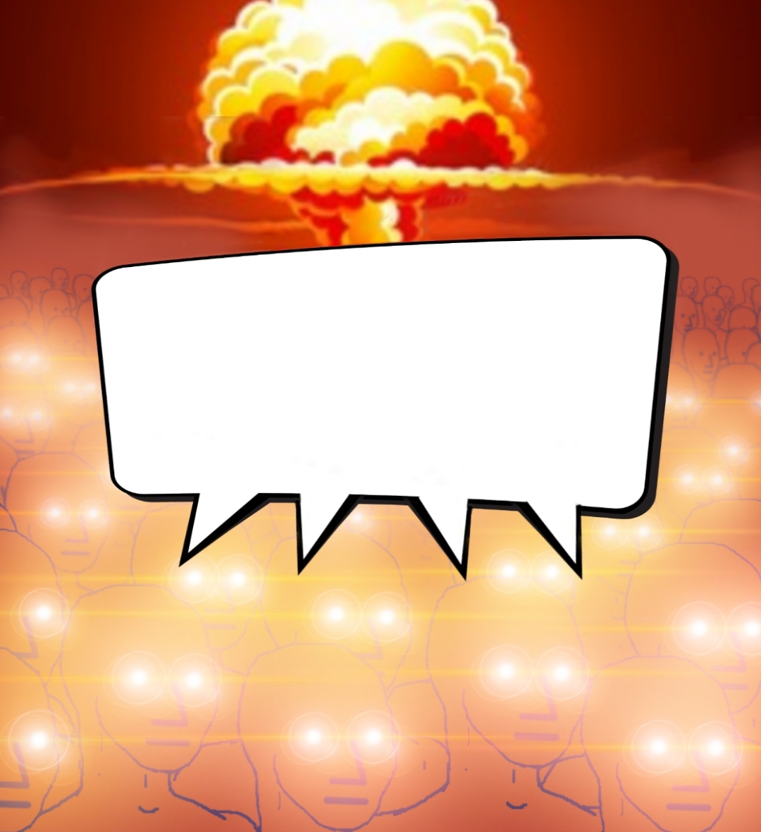 Nuclear NPC Blank Meme Template