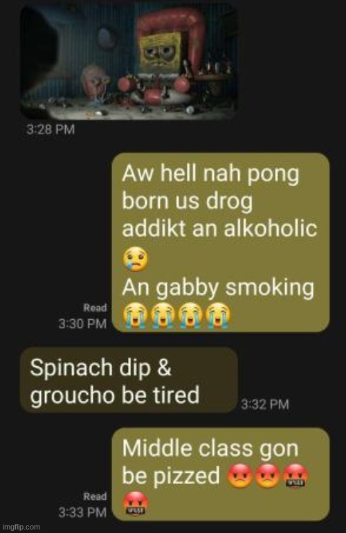 bro me and my mom wildin :skull: | made w/ Imgflip meme maker