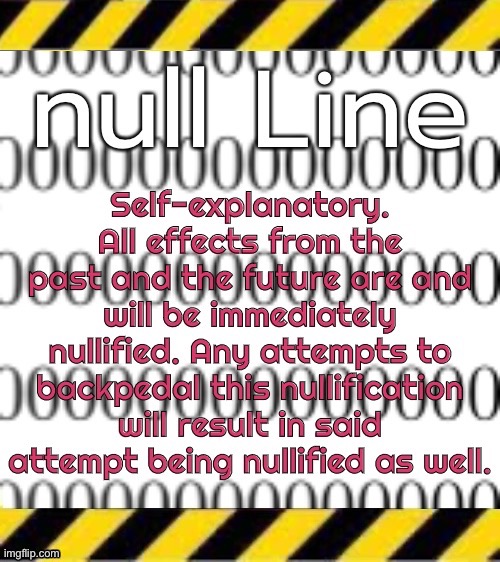 Nullington line | made w/ Imgflip meme maker