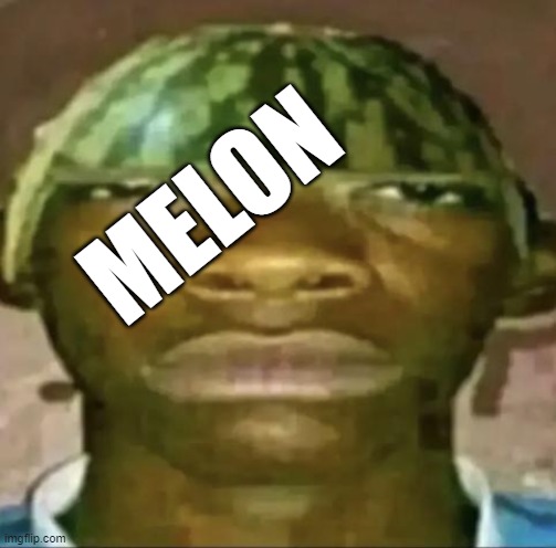 black guy with water melon head | MELON | image tagged in black guy with water melon head | made w/ Imgflip meme maker