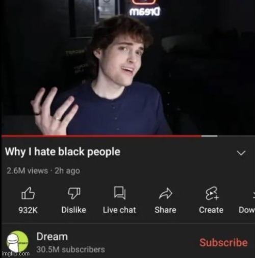 Based Dream | made w/ Imgflip meme maker