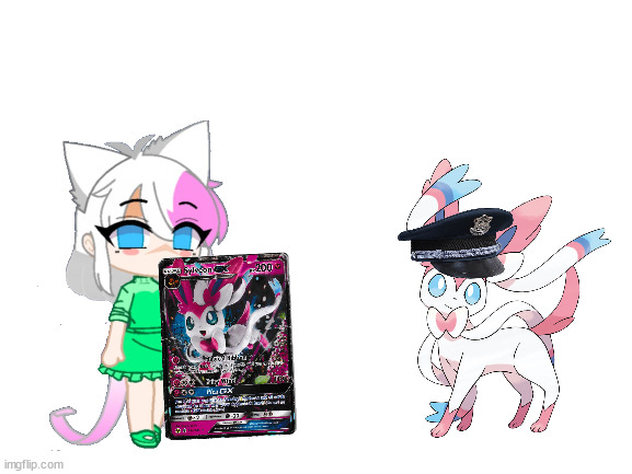 sylveon GX card | made w/ Imgflip meme maker