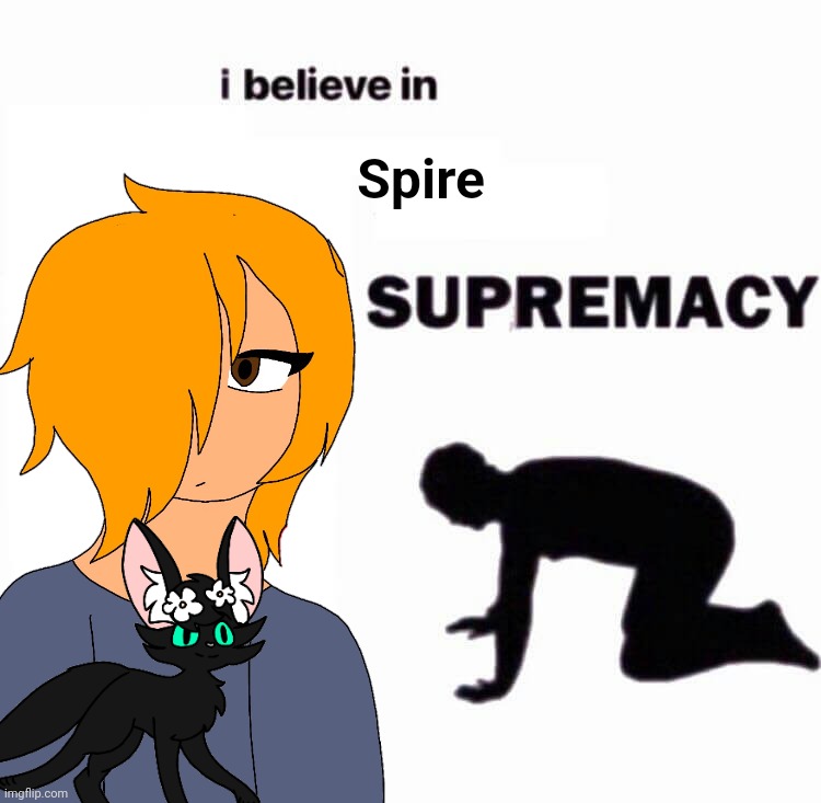 If there's another arkuum and I claim MSmg, I'm making Spire co-owner. | Spire | image tagged in spire | made w/ Imgflip meme maker