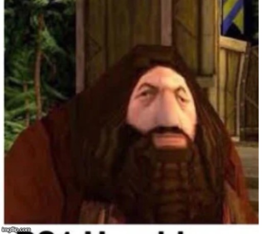 PS1 Hagrid | image tagged in ps1 hagrid | made w/ Imgflip meme maker
