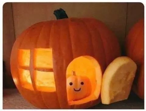 Cannibalism pumpkin Blank Meme Template