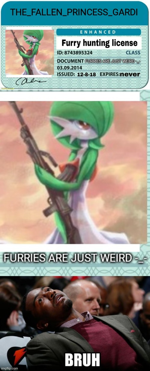  (You're technically speaking, a furry yourself | image tagged in bruh | made w/ Imgflip meme maker