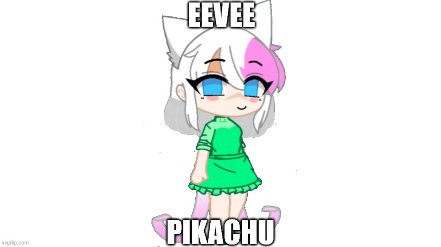 trainer sylceon | EEVEE; PIKACHU | image tagged in trainer sylceon | made w/ Imgflip meme maker