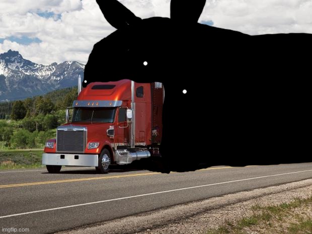 LE IDIOT EATS A DAMN TRUCK | image tagged in le idiot eats a damn truck | made w/ Imgflip meme maker