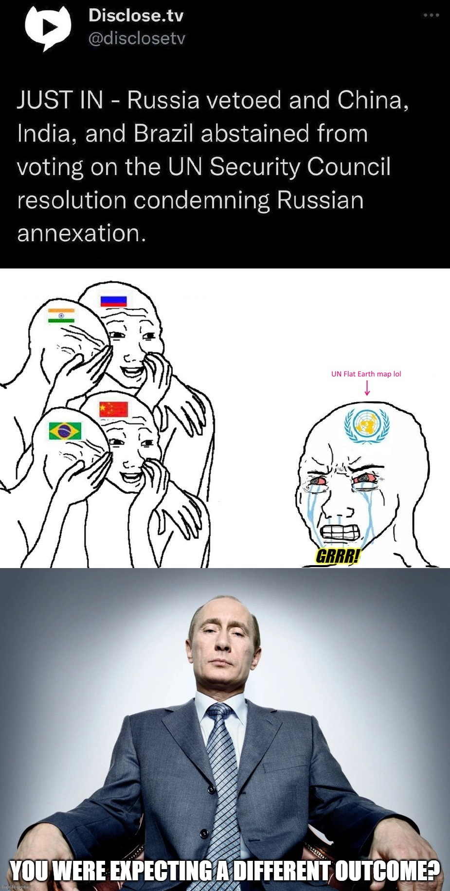 image tagged in russia,putin,ukraine,china,india,united nations | made w/ Imgflip meme maker